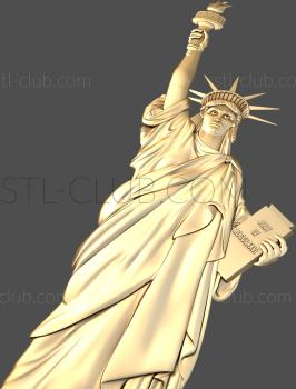 3D model Statue of liberty (STL)